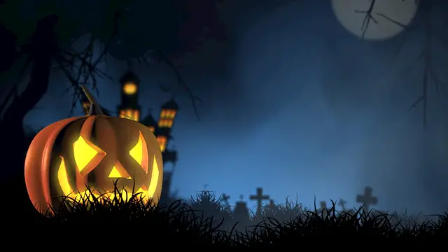 Halloween Facts for Kids haunted house