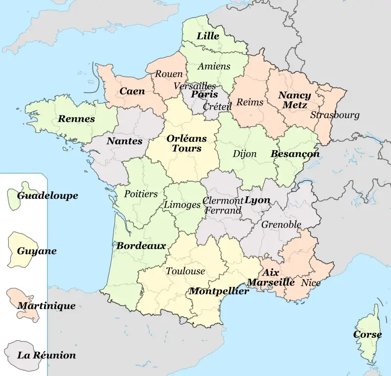 Map Of France