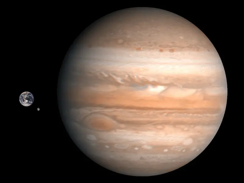 How Large Is Jupiter Compared To Earth