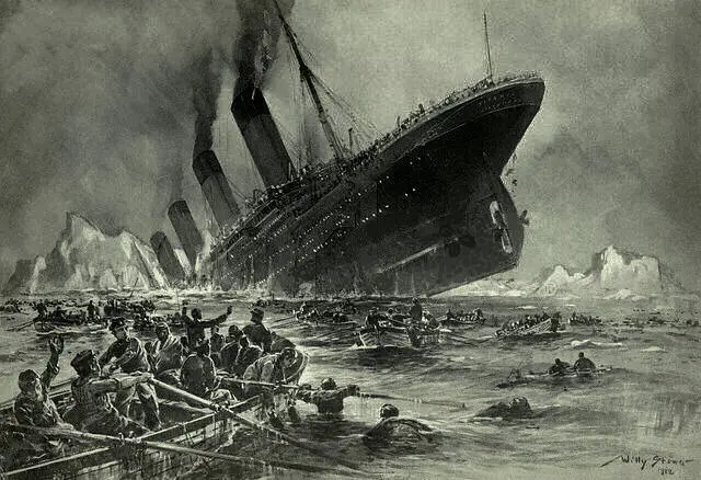 Iceberg Collision and Sinking of the Titanic