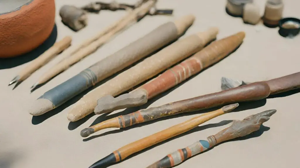Art Tools from stone age