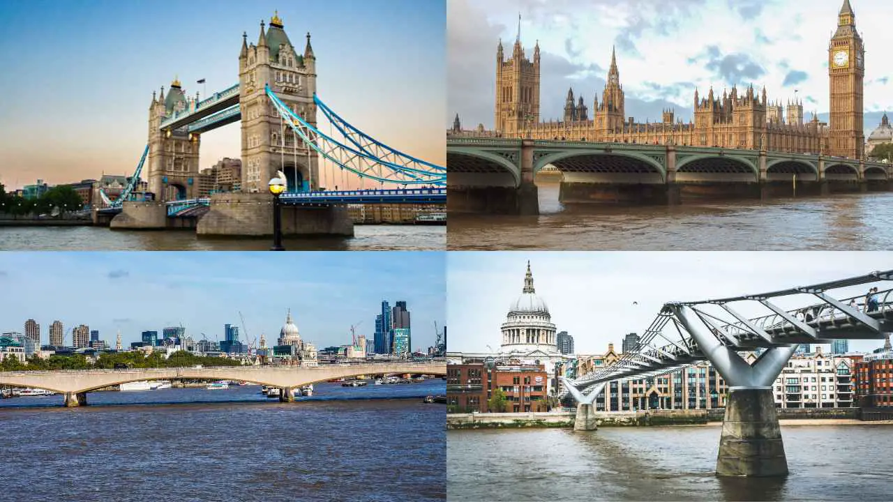 List of Bridges on RIver Thames