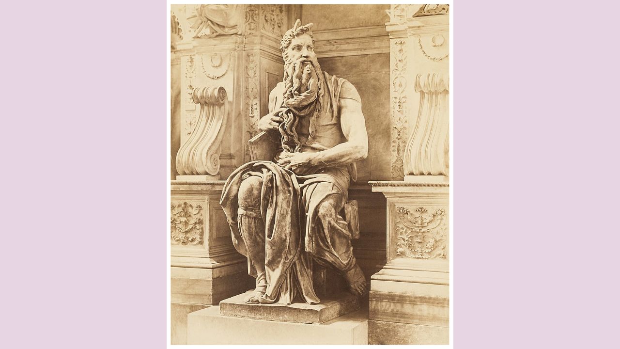 Sculpture of Moses by Michelangelo