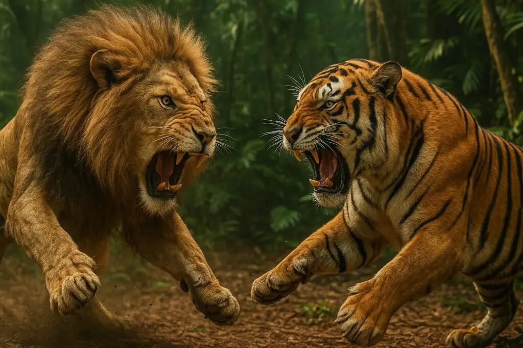 Who Would Win In A Fight Between A Lion And Tiger